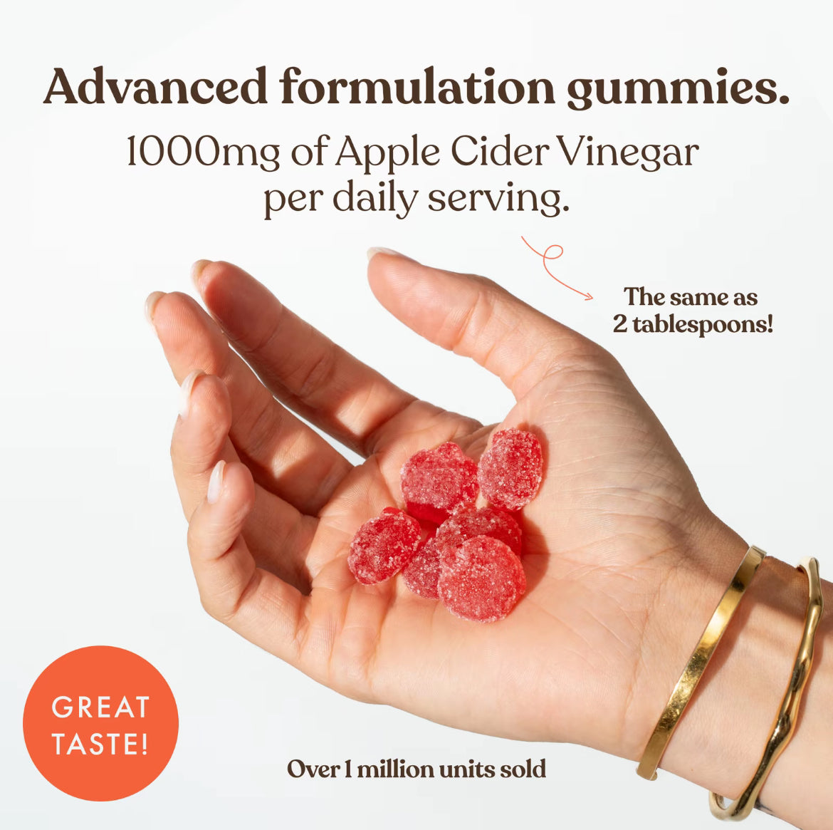 Apple Cider Vinegar Gummies- Buy 2 Get 1 Free